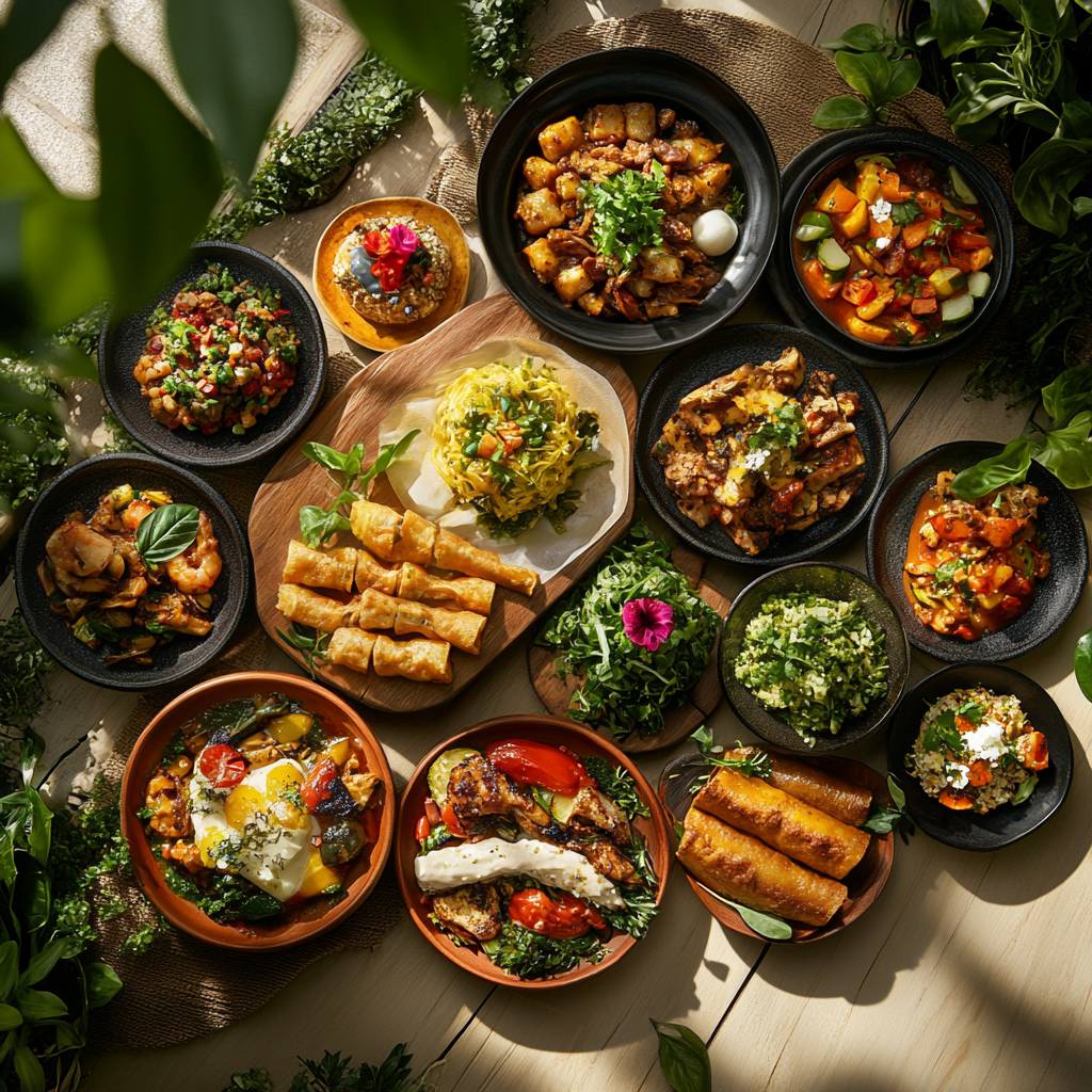 Découverte de cuisines internationales et leurs régimes santé